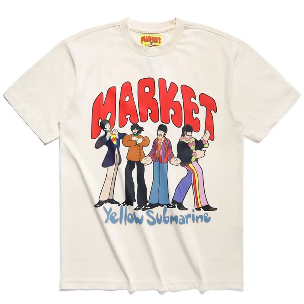 Chinatown Market x The Beatles ( Yellow Submarine ) Men's T-Shirt Brand New